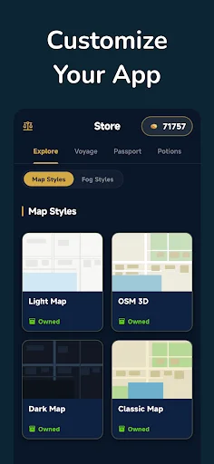MapUncover ڈاؤن لوڈ کریں – اپنی دنیا دریافت کریں اور نئے مقامات کھولیں - Screenshot 7