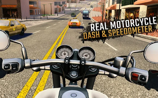 Moto Rider GO: Highway Traffic ڈاؤن لوڈ کریں – بہترین بائیک ریسنگ گیم - Screenshot 9