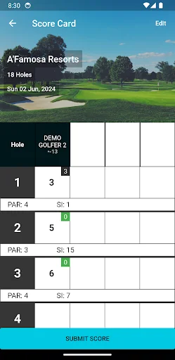 Online Golf App ڈاؤن لوڈ کریں – گالف کے انتظام کے لیے بہترین ویب سافٹ ویئر - Screenshot 2