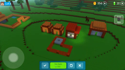 Block Craft 3D ڈاؤن لوڈ کریں – تخلیقی بلڈنگ گیم - Screenshot 13