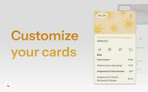 BetterCampus ڈاؤن لوڈ کریں – Canvas کے لیے بہترین تعلیمی ایکسٹینشن - Screenshot 2