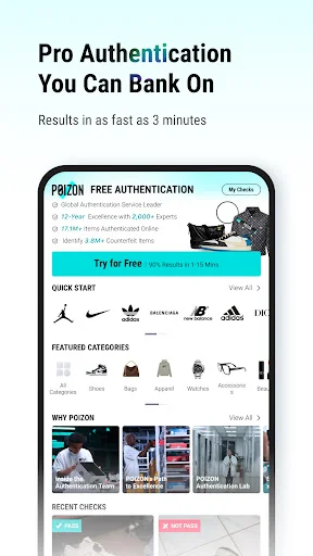POIZON ڈاؤن لوڈ کریں – جوتوں اور فیشن کی تصدیق شدہ مارکیٹ پلیس - Screenshot 5