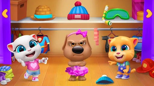 My Talking Tom Friends ڈاؤن لوڈ کریں – بچوں کے لیے بہترین تفریحی گیم - Screenshot 7