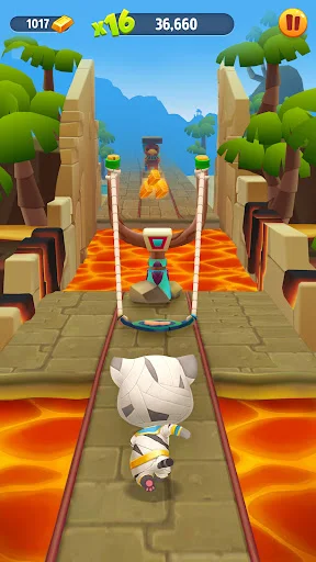 Talking Tom Gold Run ڈاؤن لوڈ کریں – بہترین لامتناہی رننگ گیم - Screenshot 15