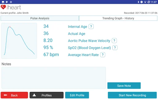 iHeart Internal Age APK ڈاؤن لوڈ کریں – اپنی صحت اور عمر کی پیمائش کریں - Screenshot 14