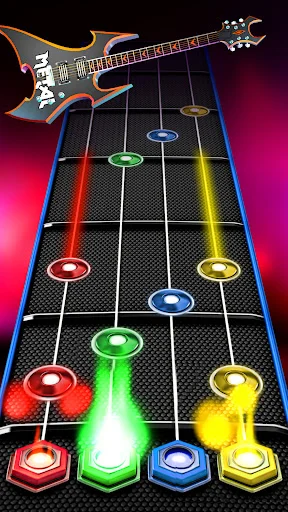 Guitar Band: Rock Battle ڈاؤن لوڈ کریں – بہترین میوزک ردم گیم - Screenshot 1