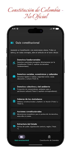 کولمبیا کا آئین ڈاؤن لوڈ کریں – قانونی حقوق اور بنیادی قوانین - Screenshot 6