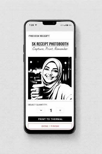SK Receipt Photobooth ڈاؤن لوڈ کریں – تھرمل فوٹو پرنٹ ایپ - Screenshot 6