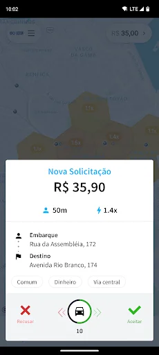 GOTAXBR Motorista ڈاؤن لوڈ کریں – تیز اور محفوظ ڈرائیونگ ایپ - Screenshot 3