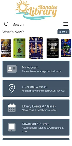 Manatee County Public Library ایپ ڈاؤن لوڈ کریں – مفت رسائی - Screenshot 7