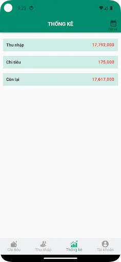 Thu Chi ڈاؤن لوڈ کریں – روزانہ آمدنی اور اخراجات کا بہترین ٹریکر - Screenshot 5