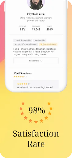 LifeReader Psychics & Tarot ڈاؤن لوڈ کریں – ماہر نفسیات اور ٹیرو ریڈرز - Screenshot 5
