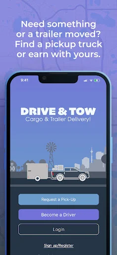Drive & Tow ڈاؤن لوڈ کریں – پک اپ ٹرک کے ذریعے پیسہ کمائیں - Screenshot 1