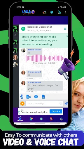 USA Dating ڈاؤن لوڈ کریں – امریکہ اور پیرس میں نئے دوست بنائیں - Screenshot 23