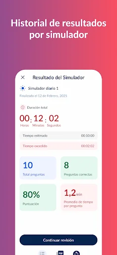 Gliamediq: Simulador ENARM ڈاؤن لوڈ کریں – طبی امتحان کی تیاری - Screenshot 6