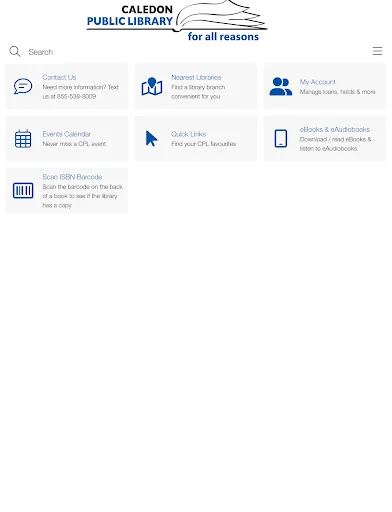 CPL Mobile ڈاؤن لوڈ کریں – Caledon Public Library تک رسائی حاصل کریں - Screenshot 13