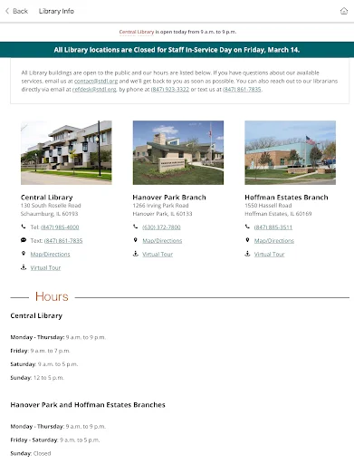Schaumburg Library ایپ ڈاؤن لوڈ کریں – جدید لائبریری خدمات - Screenshot 15