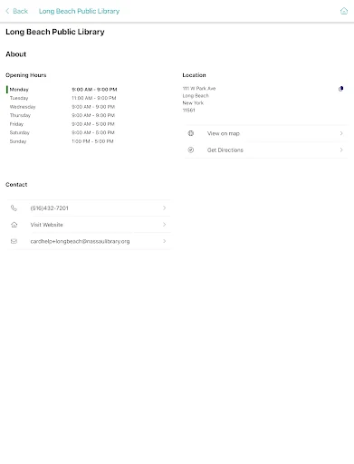 Nassau Public Libraries App ڈاؤن لوڈ کریں – اینڈرائیڈ کے لیے بہترین لائبریری ایپ - Screenshot 18