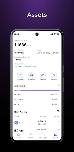 DeepTradeX ڈاؤن لوڈ کریں – AI اور Web3 کرپٹو ٹریڈنگ کا مستقبل - Screenshot 4