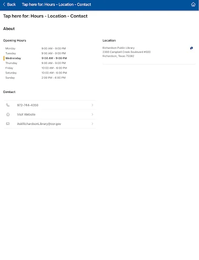 myRPL ڈاؤن لوڈ کریں – رچرڈسن پبلک لائبریری تک رسائی حاصل کریں - Screenshot 18
