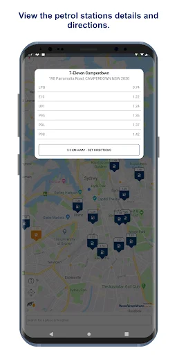 Vroom Fuel Price Compare ایپ ڈاؤن لوڈ کریں – ایندھن کی قیمتیں جانیں - Screenshot 2