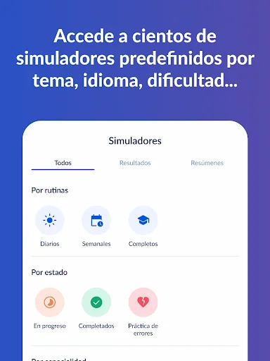 Gliamediq: Simulador ENARM ڈاؤن لوڈ کریں – طبی امتحان کی تیاری - Screenshot 20