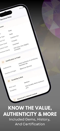Jewelry Identifier ایپ ڈاؤن لوڈ کریں – زیورات اور قیمتی پتھروں کی پہچان - Screenshot 3