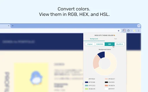 GET WEB SITE THEME COLOR ڈاؤن لوڈ کریں – ویب سائٹ کے رنگوں کی شناخت کریں - Screenshot 4