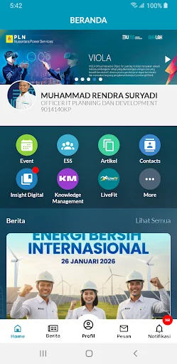 NPS Prodigi ڈاؤن لوڈ کریں – PT PLN ملازمین کے لیے بہترین ایپ - Screenshot 2