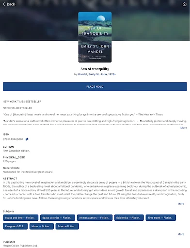 CPL Mobile ڈاؤن لوڈ کریں – Caledon Public Library تک رسائی حاصل کریں - Screenshot 16