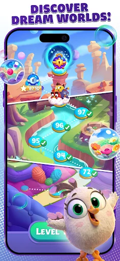 Angry Birds Dream Blast ڈاؤن لوڈ کریں – دلچسپ پزل ایڈونچر - Screenshot 5