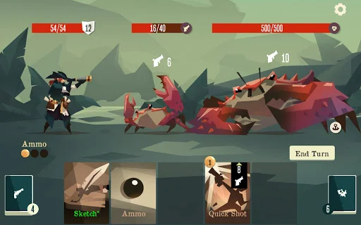 Pirates Outlaws ڈاؤن لوڈ کریں – بہترین Roguelike کارڈ گیم - Screenshot 16