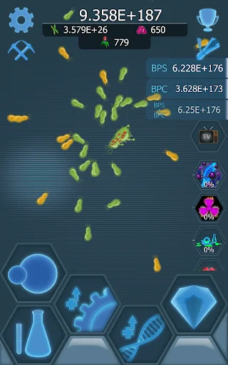 Bacterial Takeover ڈاؤن لوڈ کریں – بیکٹیریا ٹائکون آئیڈل گیم - Screenshot 14