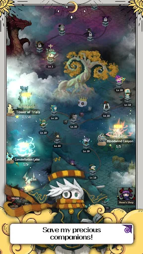 Tap Dragon: Little Knight Luna ڈاؤن لوڈ کریں – بہترین آئیڈل آر پی جی - Screenshot 5
