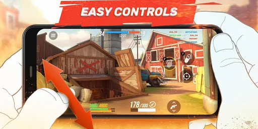 Guns of Boom ڈاؤن لوڈ کریں – بہترین 4v4 آن لائن PvP ایکشن گیم - Screenshot 13