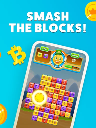 Bitcoin Blocks ڈاؤن لوڈ کریں – مفت بٹ کوائن کمائیں اور کھیلیں - Screenshot 10