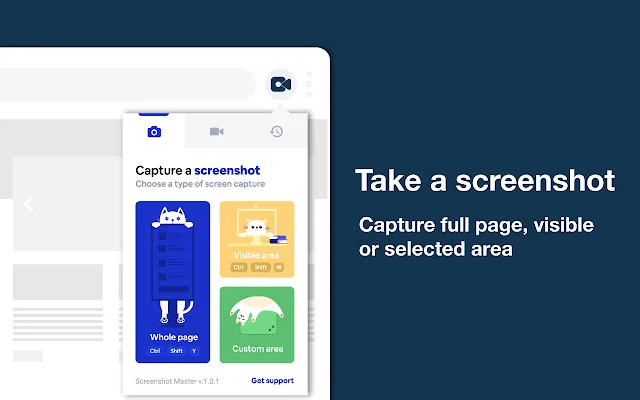 Screeny Screen Recorder ڈاؤن لوڈ کریں – مفت اسکرین کیپچر اور ویڈیو ریکارڈنگ - Screenshot 1