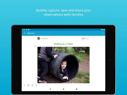 Storypark for Educators ڈاؤن لوڈ کریں – بچوں کی تعلیم کا ڈیجیٹل ریکارڈ - Screenshot 14