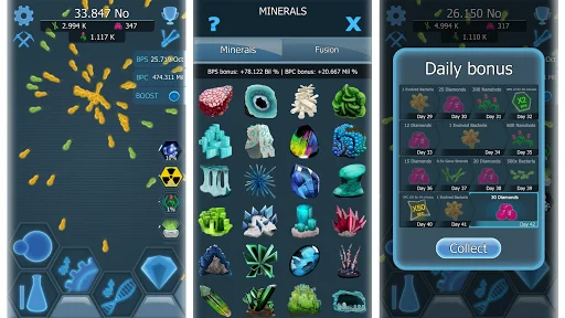 Bacterial Takeover ڈاؤن لوڈ کریں – بیکٹیریا ٹائکون آئیڈل گیم - Screenshot 6