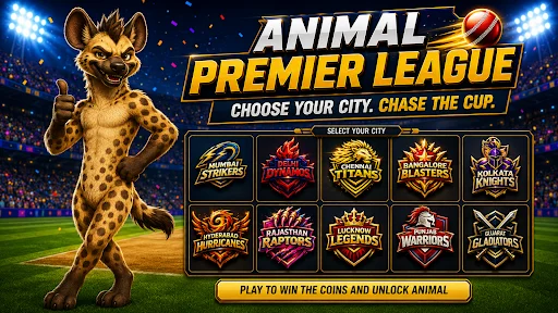Animal Cricket ڈاؤن لوڈ کریں – جانوروں کے ساتھ کرکٹ کا نیا تجربہ - Screenshot 8