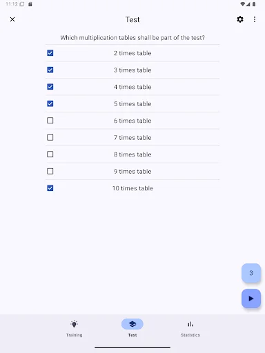 Times Tables ایپ ڈاؤن لوڈ کریں – ریاضی کے پہاڑے سیکھیں - Screenshot 11