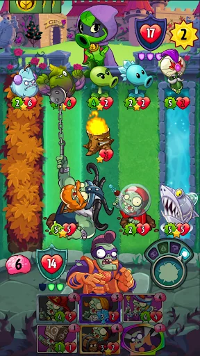 Plants vs. Zombies™ Heroes ڈاؤن لوڈ کریں – کارڈ گیم ایڈونچر - Screenshot 18