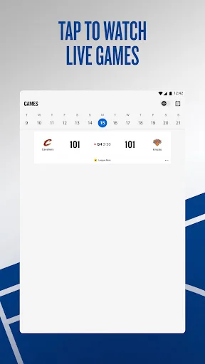 NBA: Live Games & Scores ڈاؤن لوڈ کریں – براہ راست NBA میچز دیکھیں - Screenshot 17