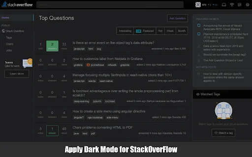 Super Dark Mode ڈاؤن لوڈ کریں – آنکھوں کے لیے بہترین ڈارک موڈ - Screenshot 3