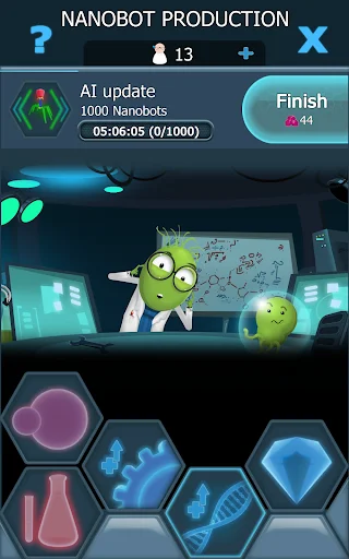 Bacterial Takeover ڈاؤن لوڈ کریں – بیکٹیریا ٹائکون آئیڈل گیم - Screenshot 10