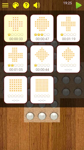 Marble Solitaire Puzzle Games ڈاؤن لوڈ کریں – دماغی کھیل - Screenshot 3
