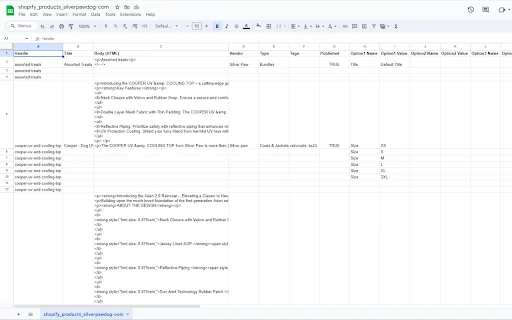 Shopify Scraper & Parser ڈاؤن لوڈ کریں – Shopify Spy پروڈکٹ نکالنے کا بہترین ٹول - Screenshot 2