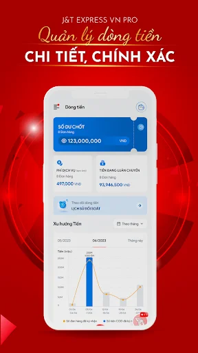 J&T Express VN Pro ڈاؤن لوڈ کریں – جدید شپنگ ایپ - Screenshot 4