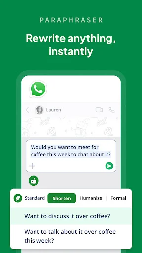QuillBot تازہ ترین ورژن ڈاؤن لوڈ کریں – بہترین AI رائٹنگ اسسٹنٹ - Screenshot 3