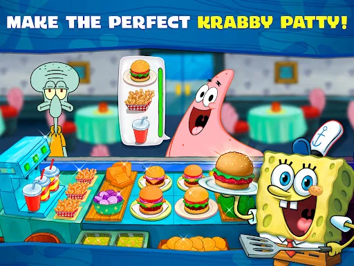 SpongeBob: Krusty Cook-Off ڈاؤن لوڈ کریں – بہترین کوکنگ گیم - Screenshot 18